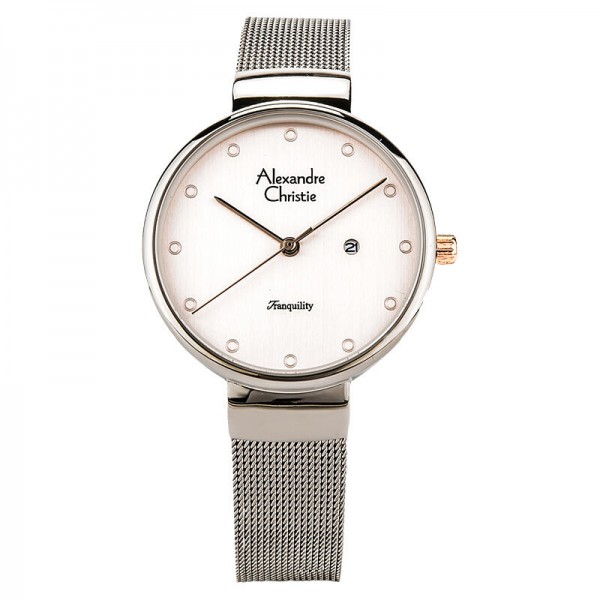 Alexandre Christie AC 2509 Silver White LDBSSSLRG